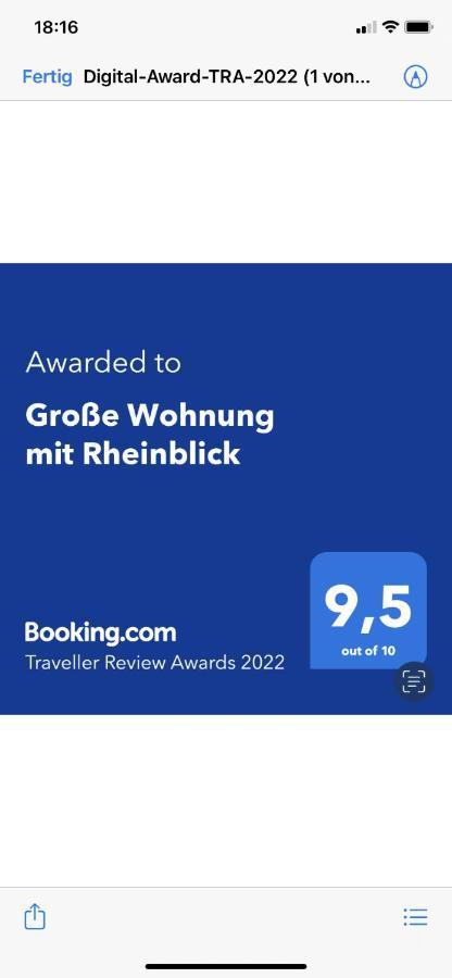 Grosse Wohnung Mit Rheinblick Boppard Ngoại thất bức ảnh